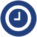 clock icon for coed adult flag football league austin tx