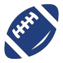 flag football icon for coed adult flag football league austin tx